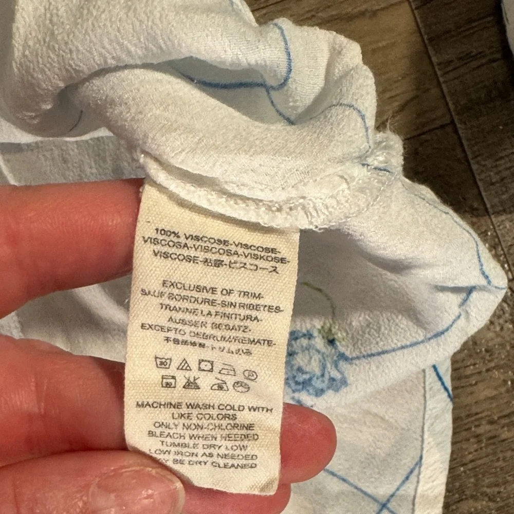 Free People white shirt